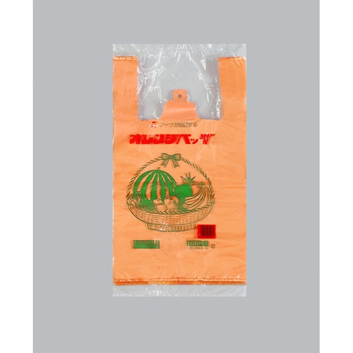 レジ袋 オレンジバッグ 福助工業