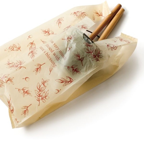 レジ袋 ナチュラルレジバッグ-3(100枚) ヘッズ