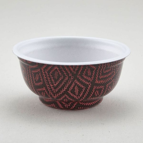 どんぶり容器 D-3 らんたい 本体 青葉紙業