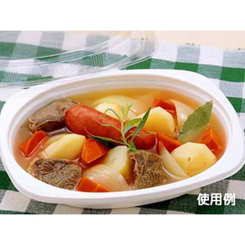 惣菜容器 BFランチ内14 ホワイト 本体 シーピー化成