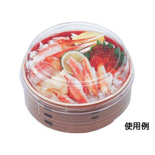 弁当容器 WUかん合-丸132 身丈 わっぱ エフピコ