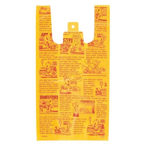 レジ袋 アメリカンコミックレジバッグ-2(100枚) ヘッズ