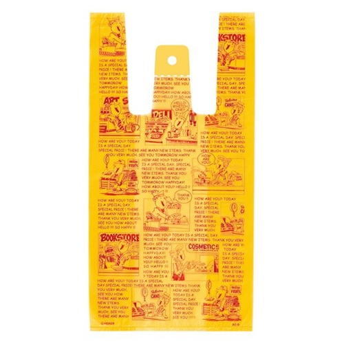 レジ袋 アメリカンコミックレジバッグ-3(100枚) ヘッズ