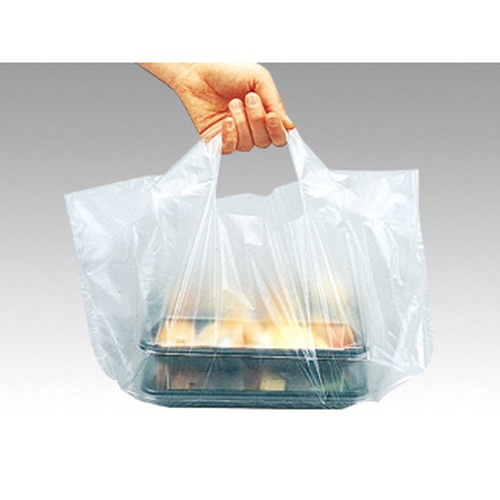 弁当袋 キャリーバッグ ランチ 特大 半透明 福助工業