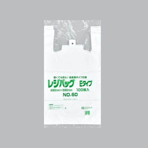 レジ袋 レジバッグ 関東 No.60E 福助工業
