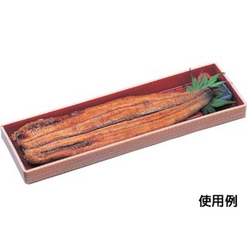 軽食容器 WHS-33-10 本体 ベージュ柾目(朱) エフピコ