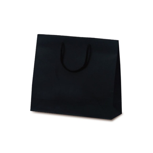 紙手提袋 1038 手提袋 T-6 カラークラフト ブラック ベルベ
