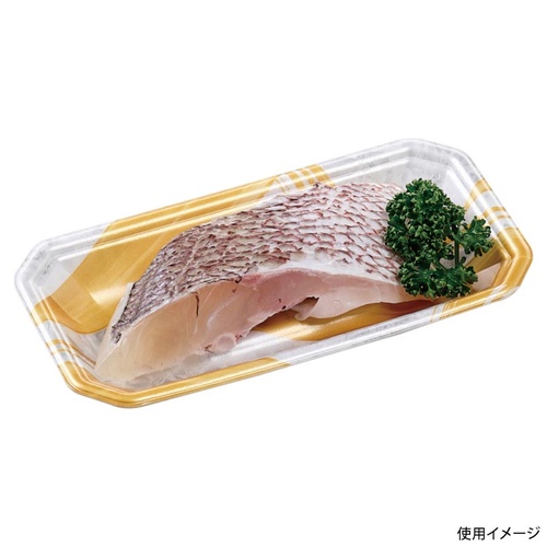 鮮魚トレー FLステージ20-10(25) 金ささ銀 エフピコ