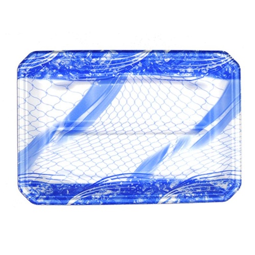 鮮魚トレー FLステージ25-17(25) 海氷青 エフピコ