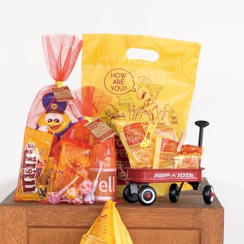 ポリ手提げ アメリカンコミックPEバッグ-3(100枚) ヘッズ