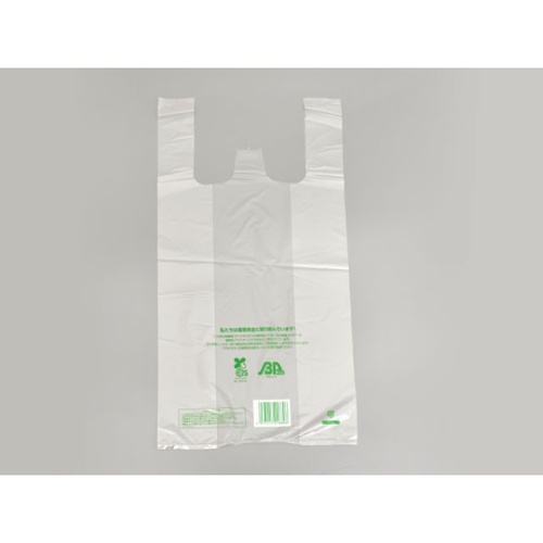 バイオマスレジ袋 ニューイージーバッグバイオ25 M 半透明 福助工業