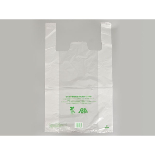 バイオマスレジ袋 ニューイージーバッグバイオ25 3L 半透明 福助工業