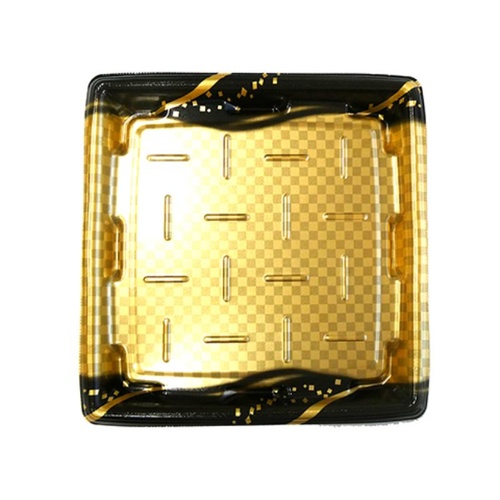 惣菜容器 MTD24-24平 本体 波格子金 エフピコ