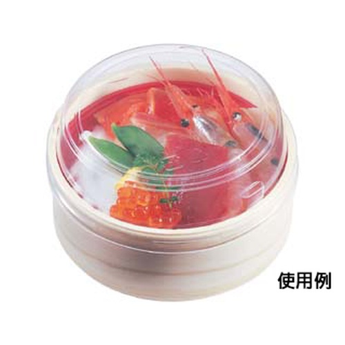 弁当容器 WUかん合-丸120 身丈 香木 エフピコ