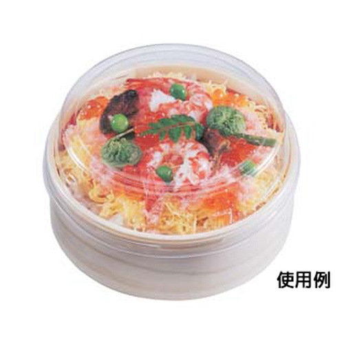 弁当容器 WUかん合-丸132 身丈 香木 エフピコ