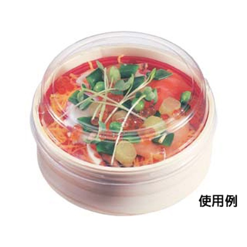 弁当容器 WUかん合-丸132 身丈 香木 エフピコ