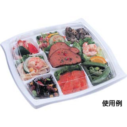 軽食容器 HSウェーブ-240-9 本体 エフピコ