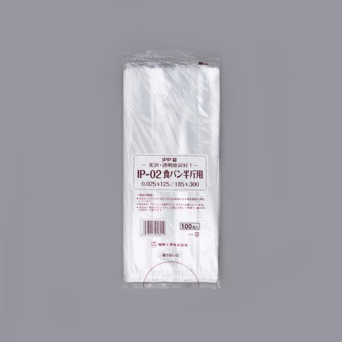 製菓用袋 IPP袋食パン半斤用 IP-02 バラ 福助工業