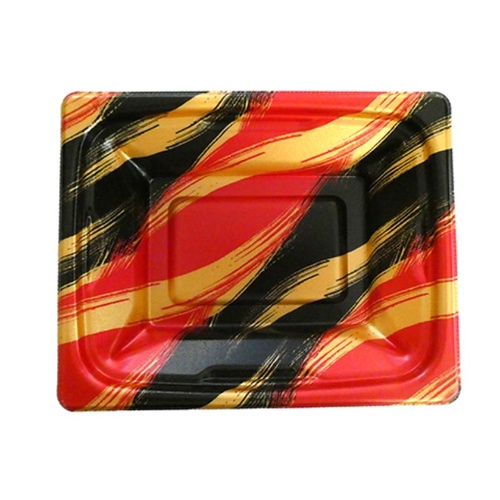 どんぶり容器 MFP角盛重 19-15 本体 はけ嵐赤 エフピコ