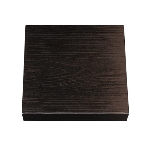 仕出し弁当容器 80-80黒炭 ワンピース 紙ボックス本体 北原産業