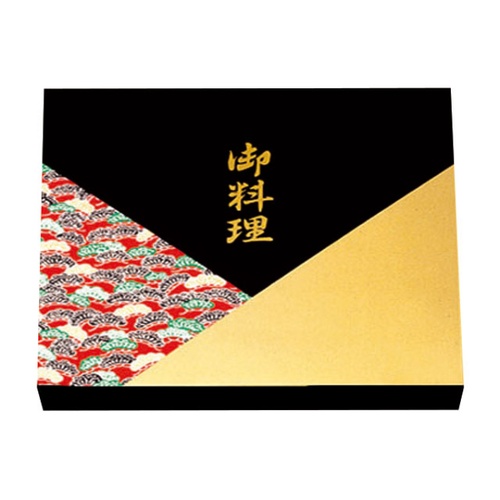 仕出し弁当容器 80-80若松 セパレート 紙ボックス本体 北原産業