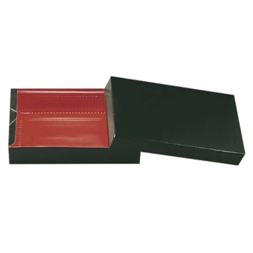 どんぶり容器 黒1.5折-1うなぎ(トレー283-1セット) 北原産業