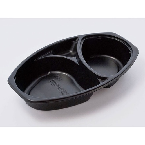 弁当容器 KF-52黒 本体 北原産業