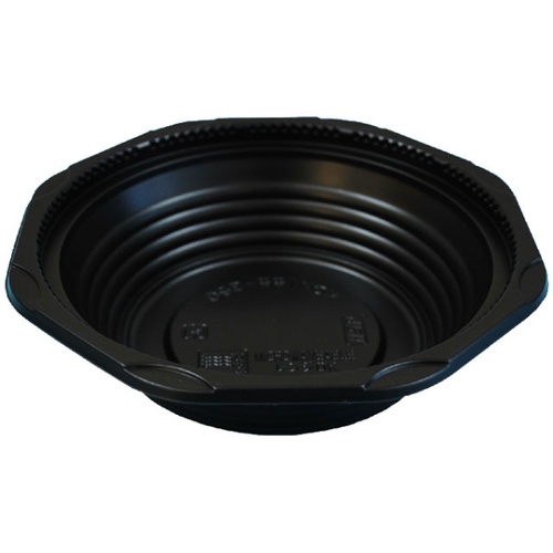 どんぶり容器 KDN155-250黒本体 北原産業