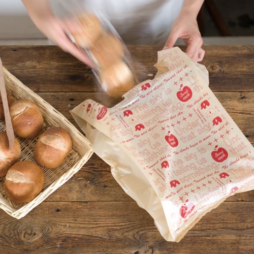 レジ袋 アップルレジバッグ-M(100枚) ヘッズ