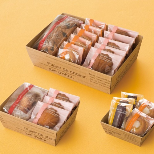 テープ無 OPP袋 ラインスイーツパック(ブライトイエロー) クリア-4(100枚) ヘッズ