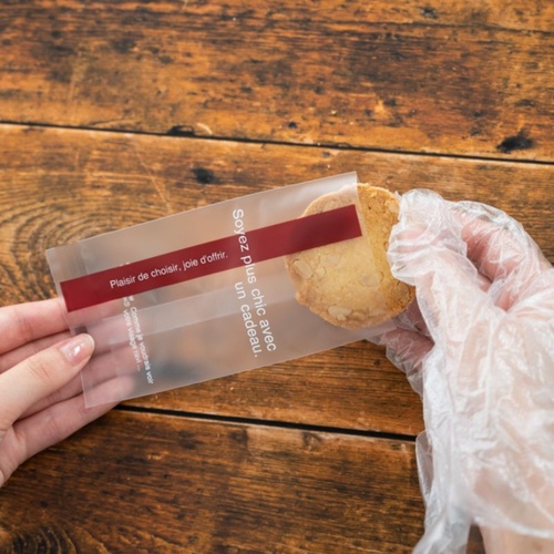 テープ無 OPP袋 ラインスイーツパック(ワイン) マット-4(100枚) ヘッズ