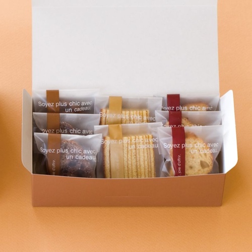 テープ無 OPP袋 ラインスイーツパック(ワイン) マット-4(100枚) ヘッズ