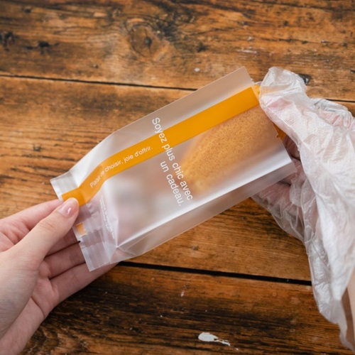 テープ無 OPP袋 ラインスイーツパック(キャラメル) マット-2(100枚) ヘッズ