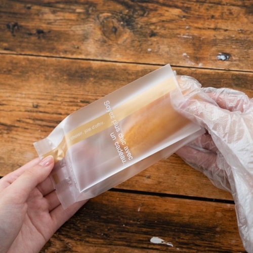 テープ無 OPP袋 ラインスイーツパック(ゴールド) マット-2(100枚) ヘッズ