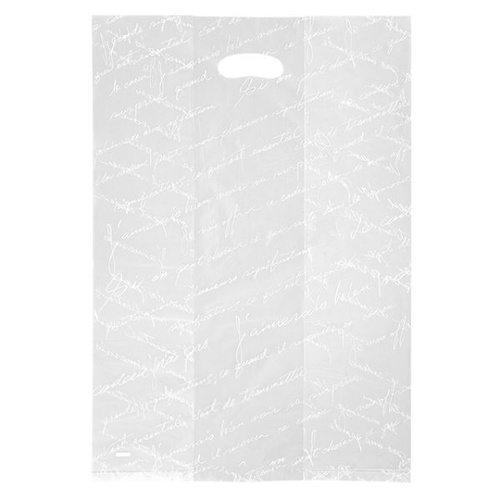 ポリ手提げ NEWフレンチガゼットバッグ-L(100枚) ヘッズ