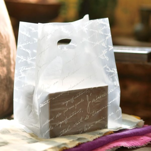 ポリ手提げ NEWフレンチガゼットバッグ-M(100枚) ヘッズ