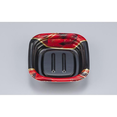 惣菜容器 TNデリホカ13-13 絹小町赤 本体 シーピー化成