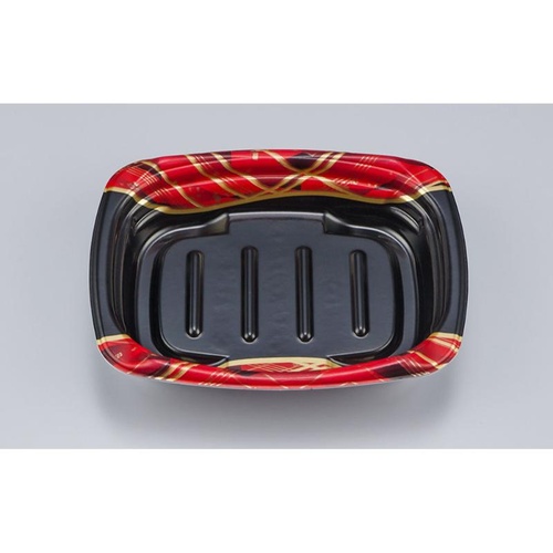 惣菜容器 TNデリホカ17-13 絹小町赤 本体 シーピー化成