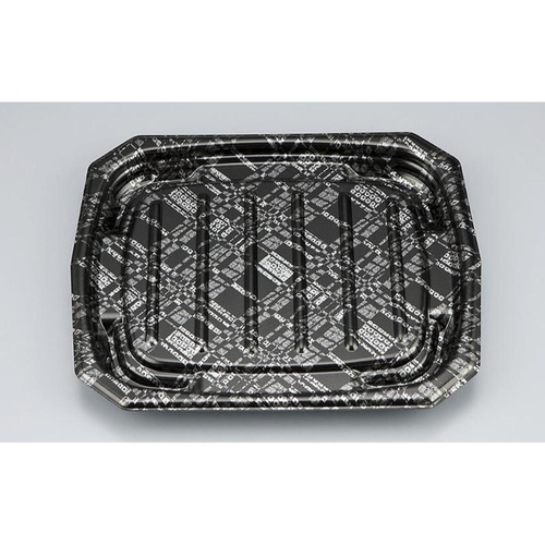 惣菜容器 TNデリカ内24 モダン黒 本体 シーピー化成