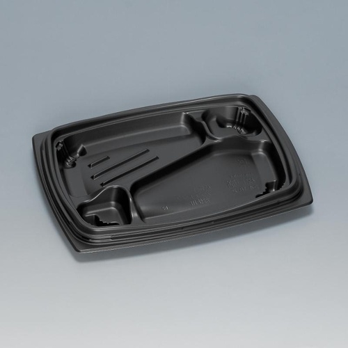 弁当容器 祝い膳24-18-2H 黒 福助工業