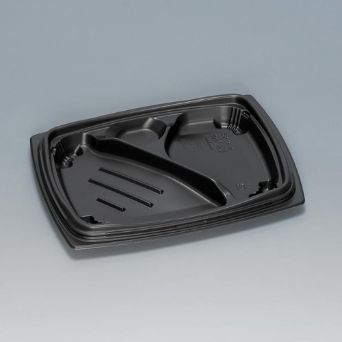 弁当容器 祝い膳24-18-4H 黒 福助工業