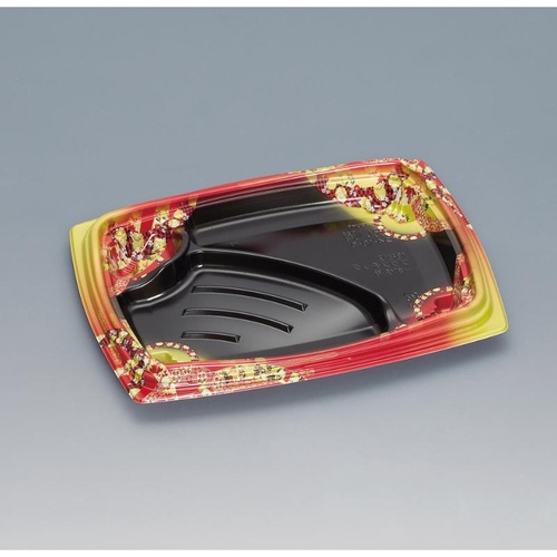 弁当容器 祝い膳24-18-3H 小町内黒 福助工業