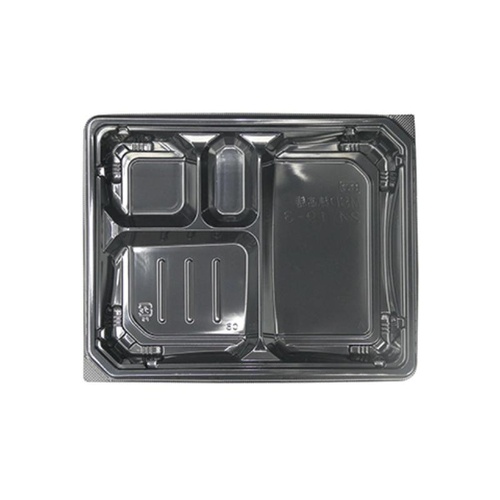 弁当容器 MSD穂高膳24-19-3 黒 エフピコ