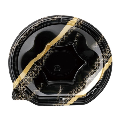 どんぶり容器 MSD半月丼 16-15(40) 単紋金 エフピコ