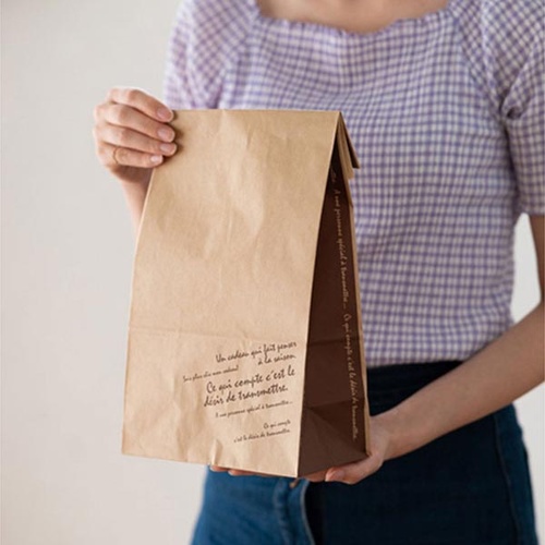 袋 BKFブラウンペーパーバッグ-5(100枚) ヘッズ