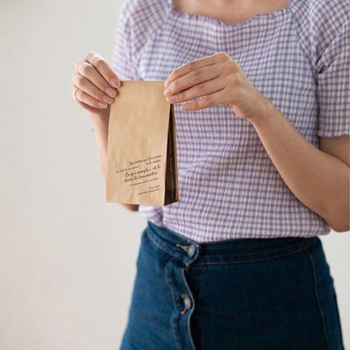 袋 BKFブラウンペーパーバッグ-11(100枚) ヘッズ