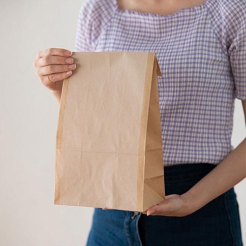 角底袋 シンプルクオリティペーパーバッグ-5(100枚) ヘッズ