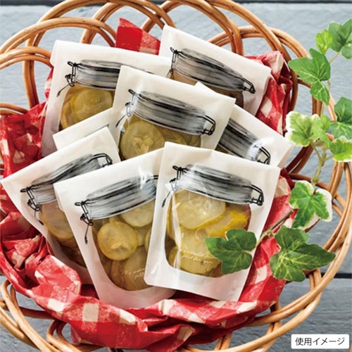 袋 スイーツキャニスターゼリースタンドバッグ-1(100枚) ヘッズ