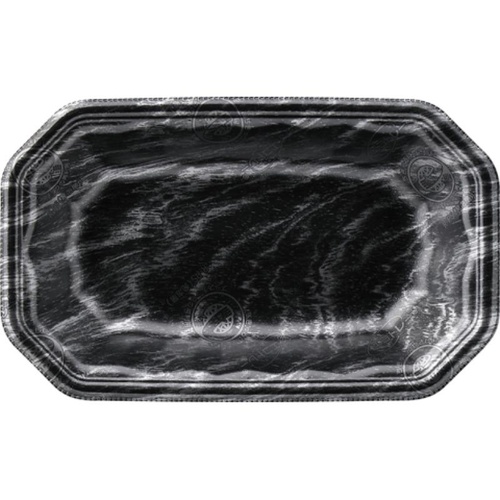 発泡トレー メガプレート20-12(30)平 エコ黒木銀 エフピコ