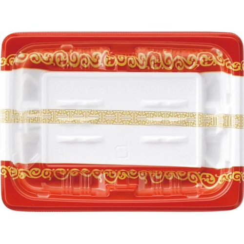 惣菜容器 FTプレイン15-11(20) 唐草紋 エフピコ